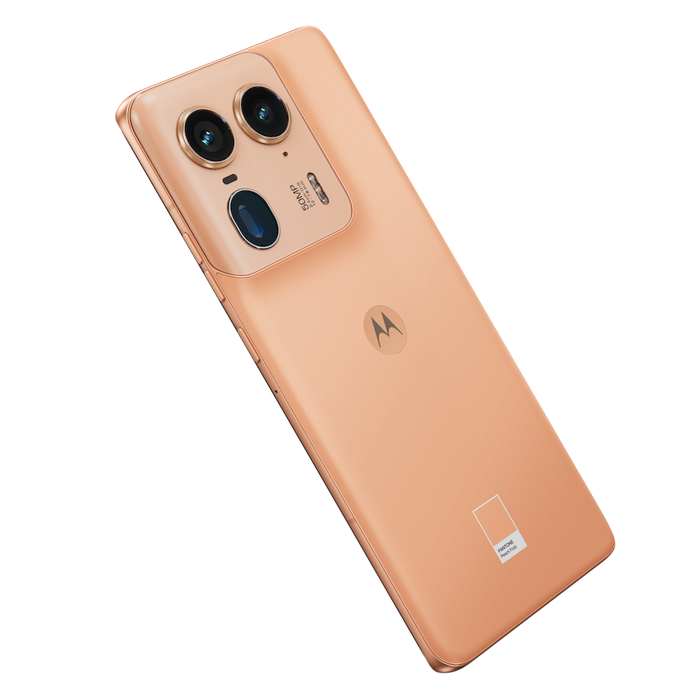 2024 motorola edge 50 ultra Adv Pack Design Peach Fuzz
