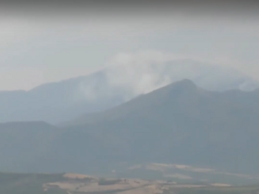 Пожарът на гръцката граница се разпали, мина браздата