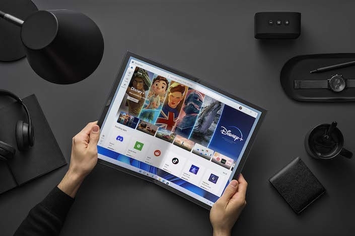 Foldable tablet