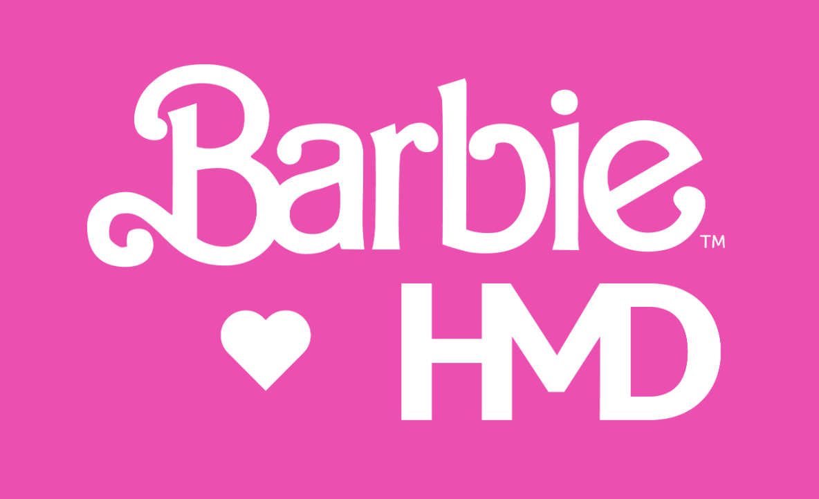 HMD Barbie Flip Phone