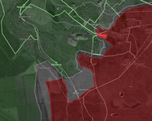 Превземането на град Торецк от руските сили