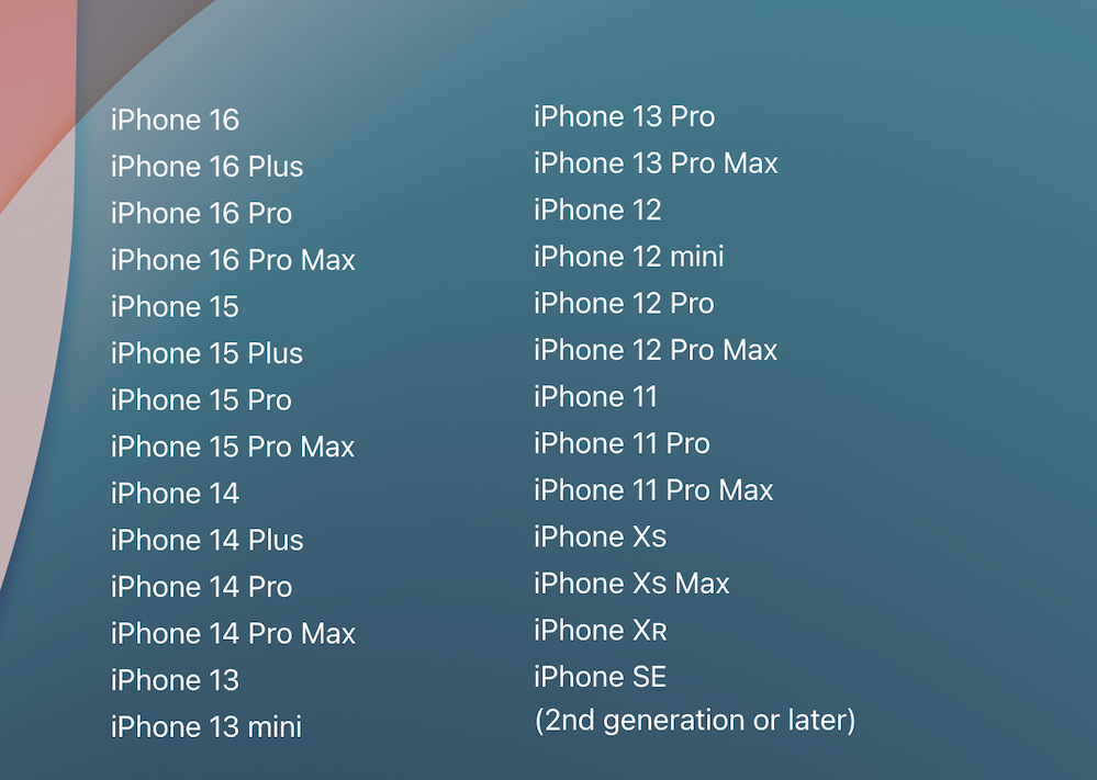 iOS 18