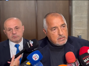 Борисов: България незабавно трябва да има редовно правителство и да гарантира опазването на външните граници