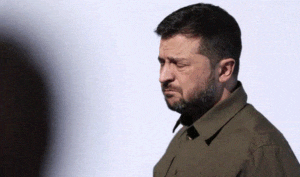 Владимир Зеленски, изпълняващ функции на президент на Украйна с изтекъл мандат