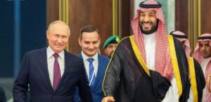 Владимир Путин и Мохамед бин Салман