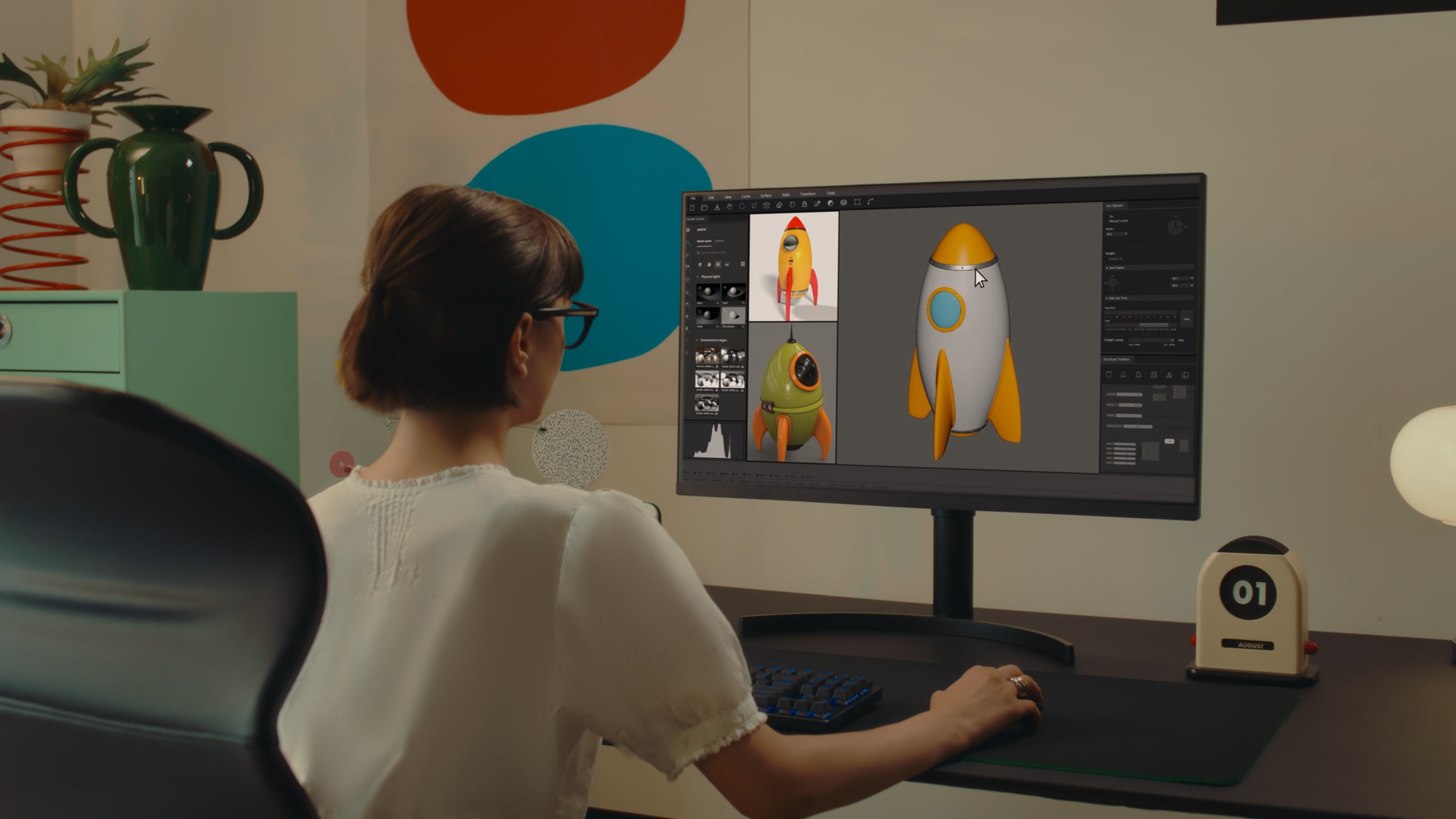 Sub-webOS-Hub Productivity User-scene