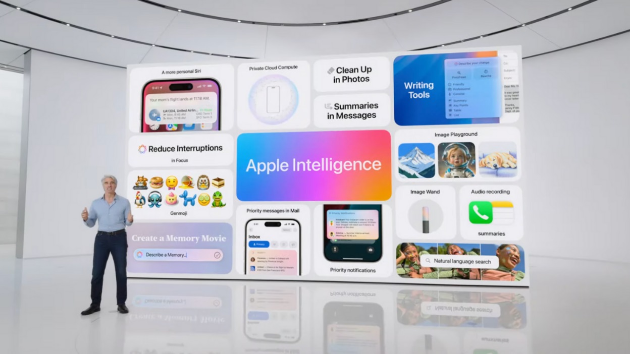 Apple Intelligence - YT Presentation Screenshot