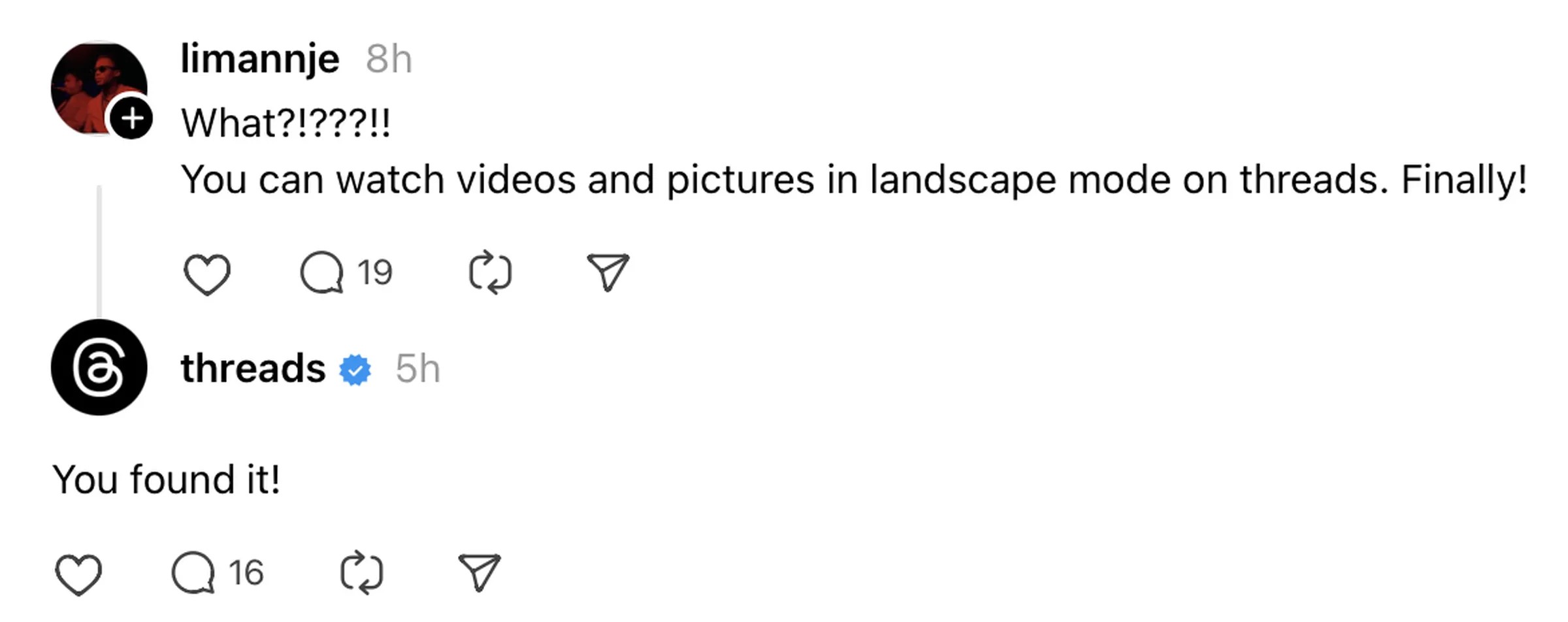 THREADS - LANDSCAPE VIDS