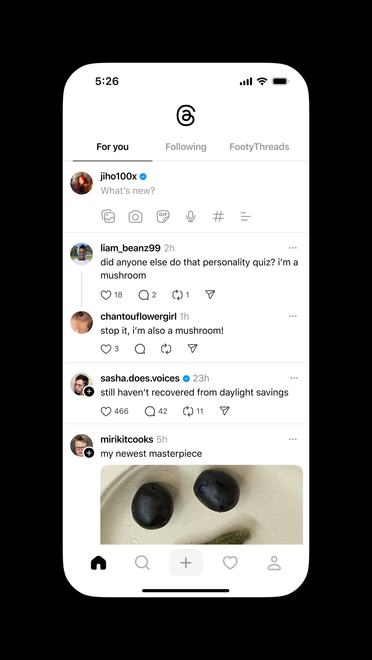 THREADS - SLIDING FEEDS