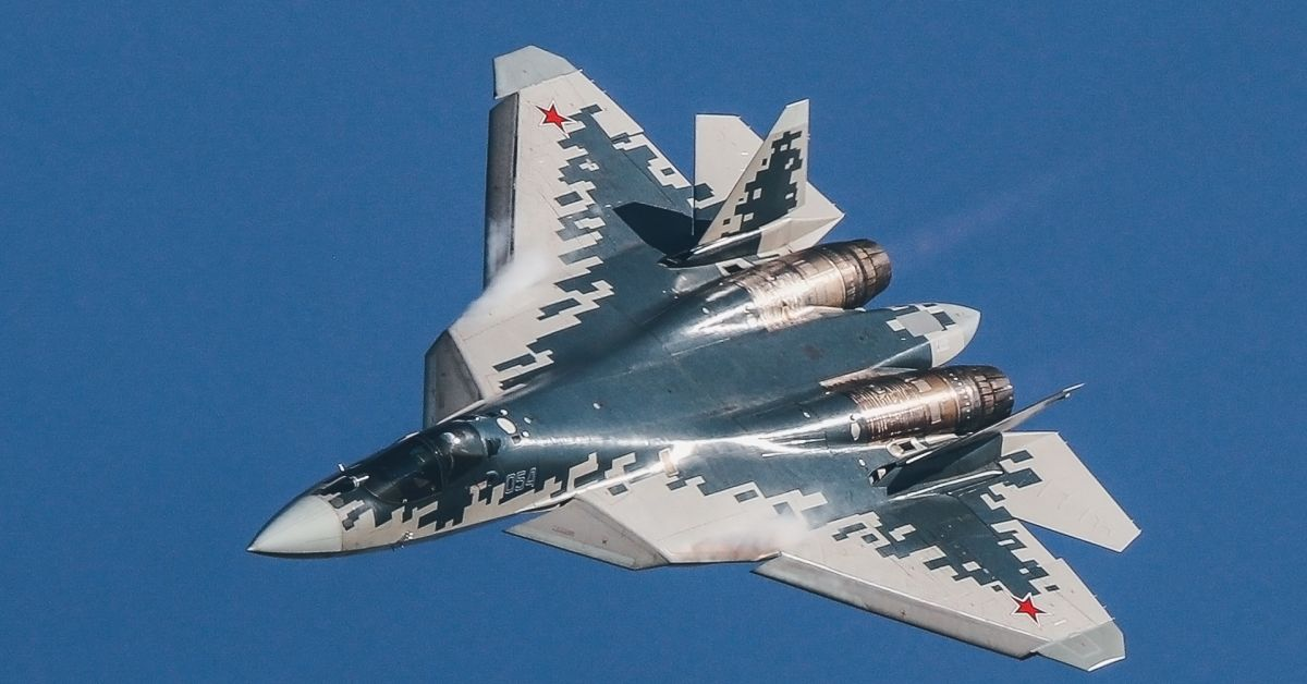 Самолет СУ 57