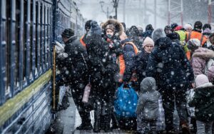 украински бежанци