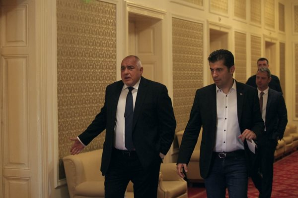 Кирил Петков Бойко Борисов
