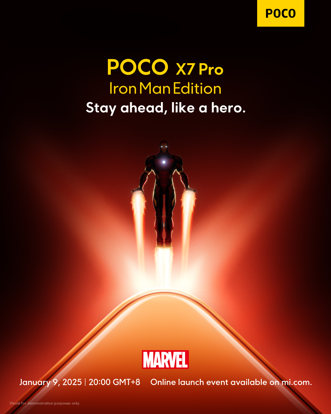 Poco X7 Pro Iron Man