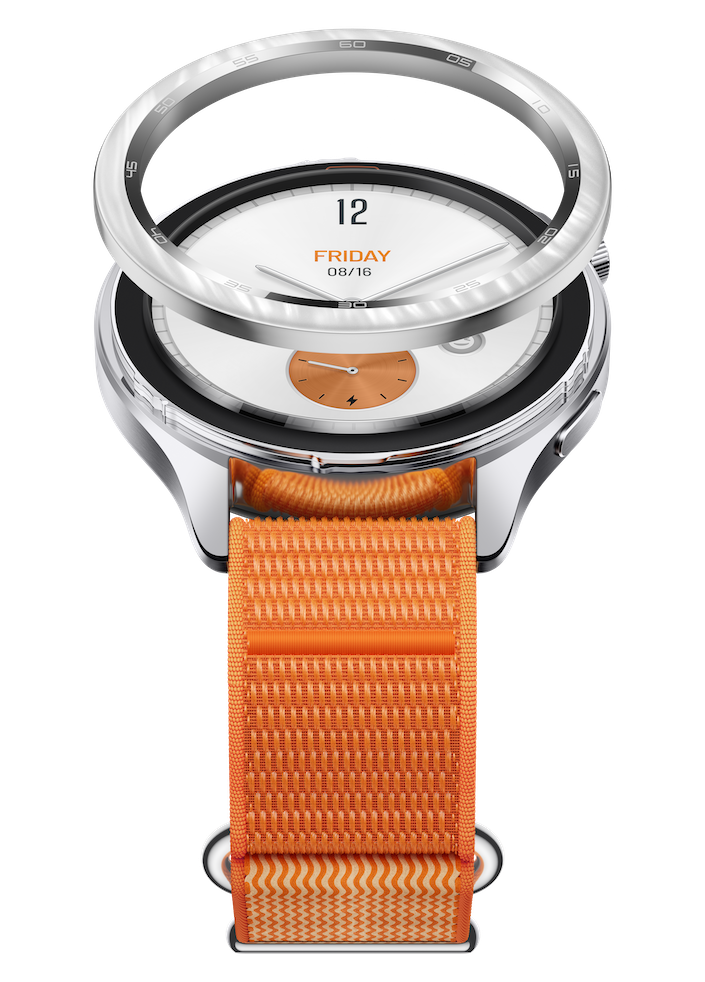 Xiaomi Watch S4-Festive Orange-side