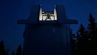 Вижте първите изображения с новия 1,5-мeтров телескоп на Рожен