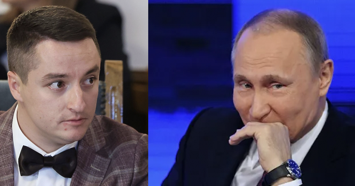 Божанков Путин