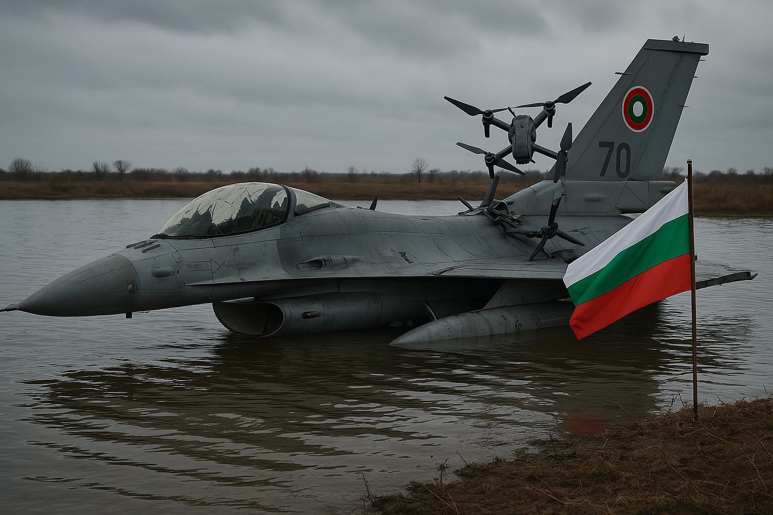 Самолет Ф-16