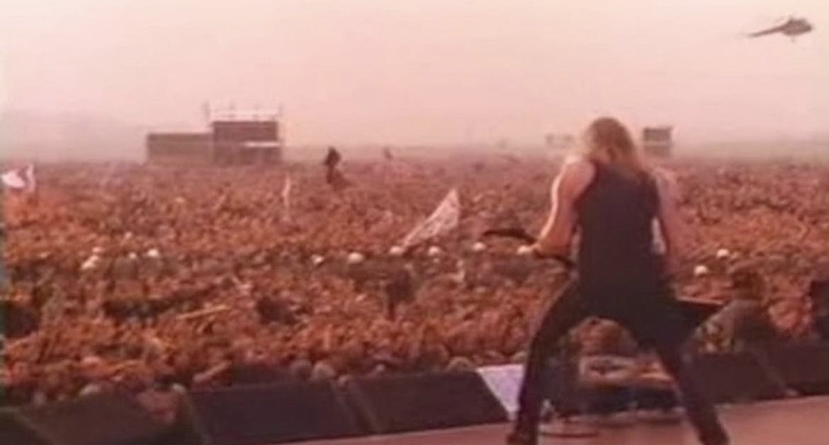 Когато Metallica свири пред 1,6 милиона души в Москва (СССР)