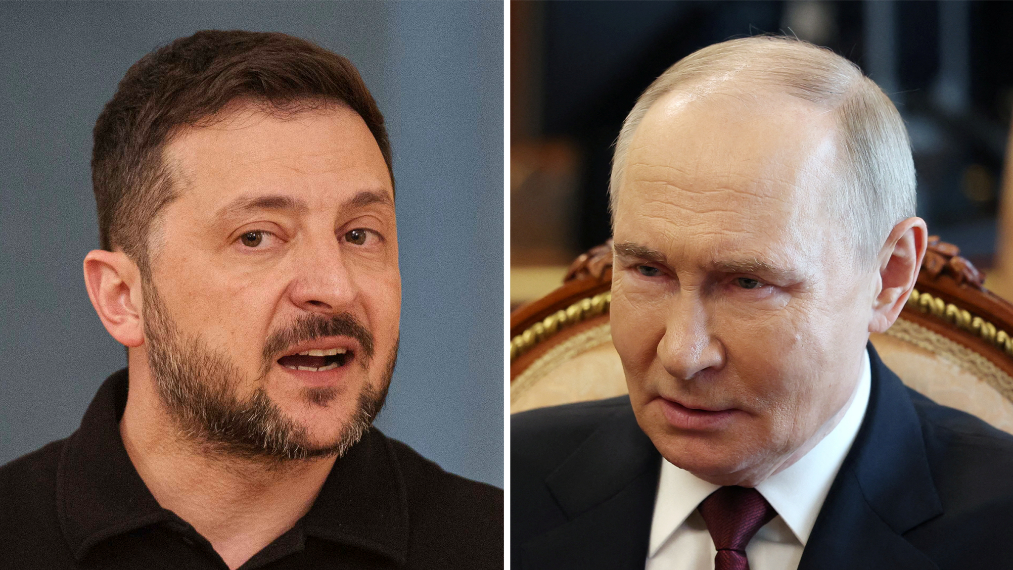 Зеленски Путин