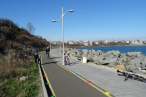 Крайбрежна алея в Царево/МРРБ