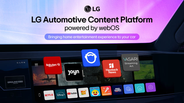 LG ACP Streaming Service Launch in Europe