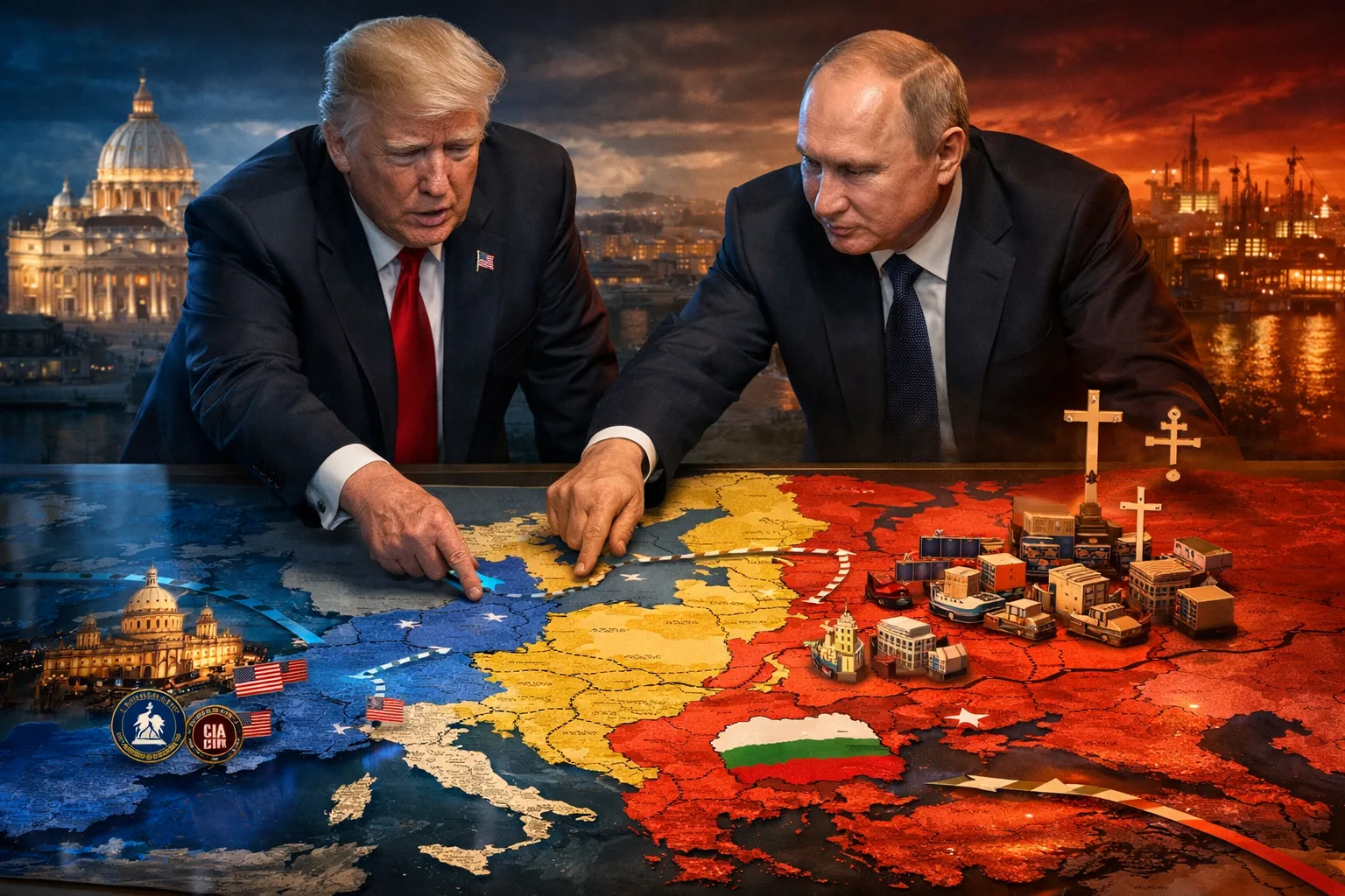 Путин Тръмп България Европа