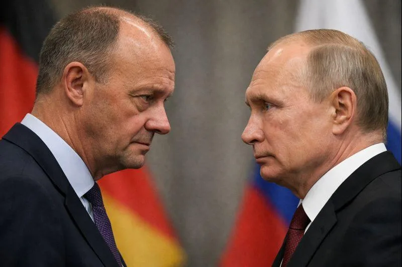 Мерц Путин