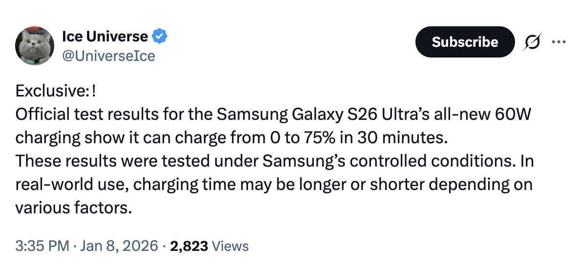 Galaxy S26 Ultra