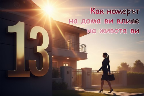 Как номерът на дома ви влияе на живота ви