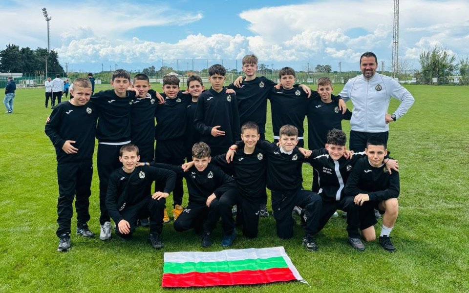 Славия U12 се завърна с медали от голям турнир в Анталия