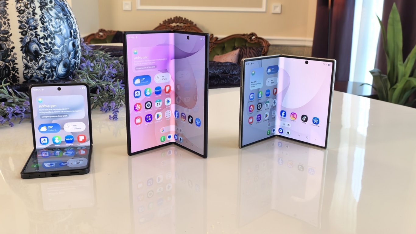 Samsung Galaxy Z Fold8 Ultra, Samsung Galaxy Z Fold8 и Samsung Galaxy Z Flip8