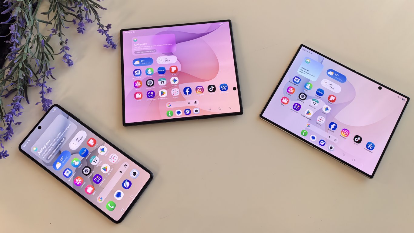 Samsung Galaxy Z Fold8 Ultra, Samsung Galaxy Z Fold8 и Samsung Galaxy Z Flip8
