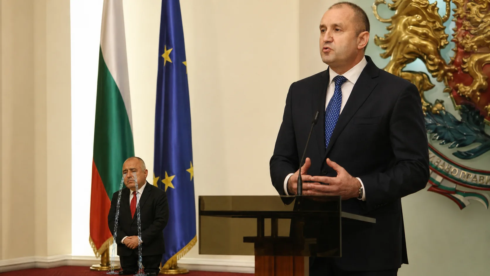 Бойко Борисов Румен Радев