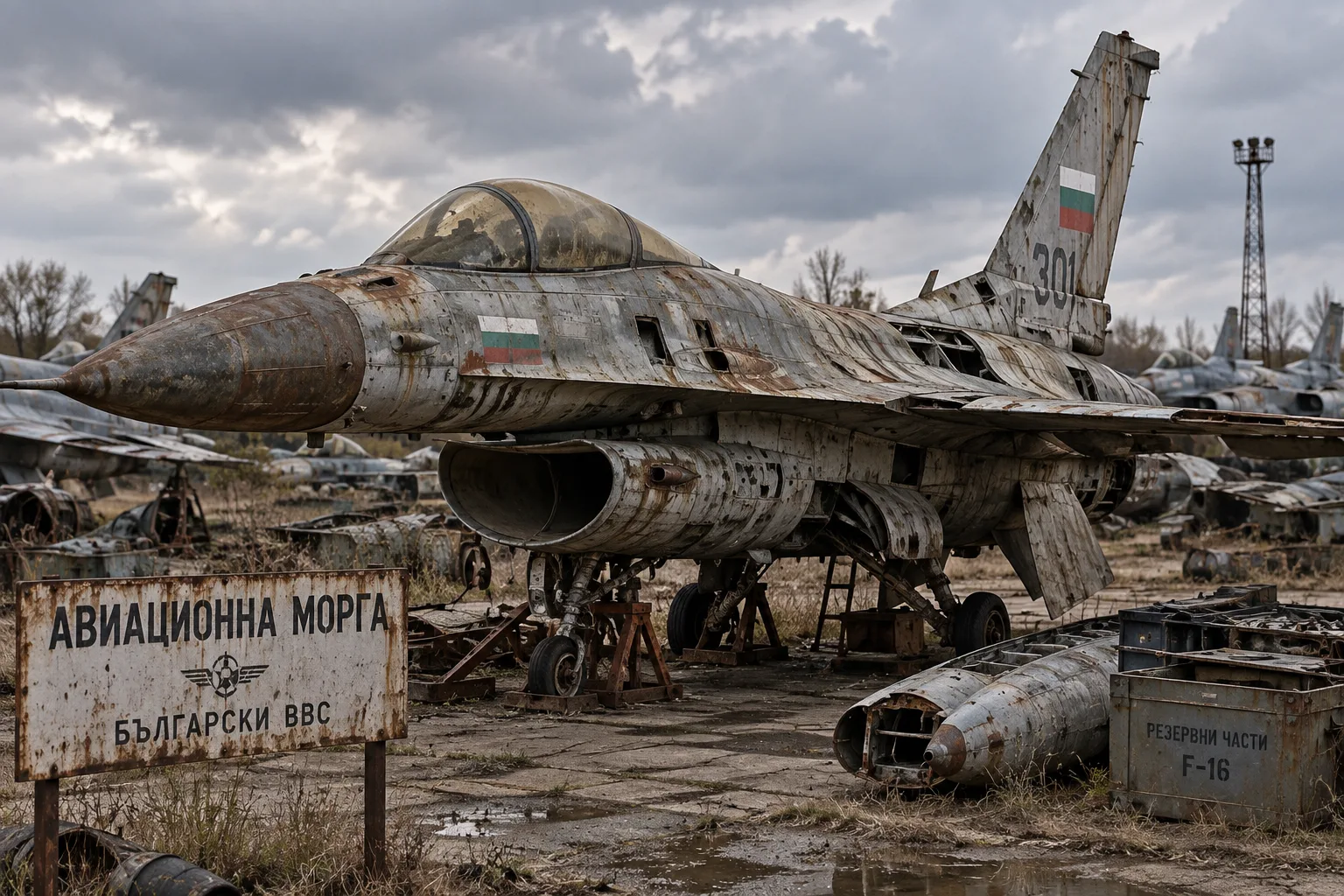 Стар самолет ф16