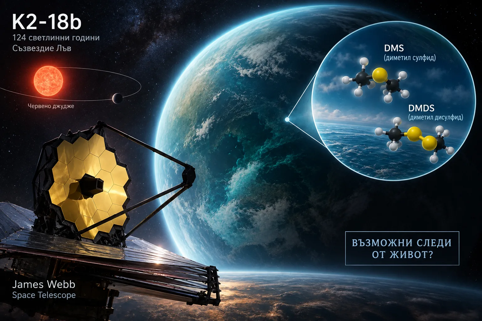 живот на екзопланетата K2-18b
