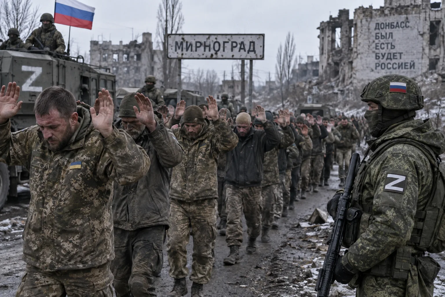 Украински войници