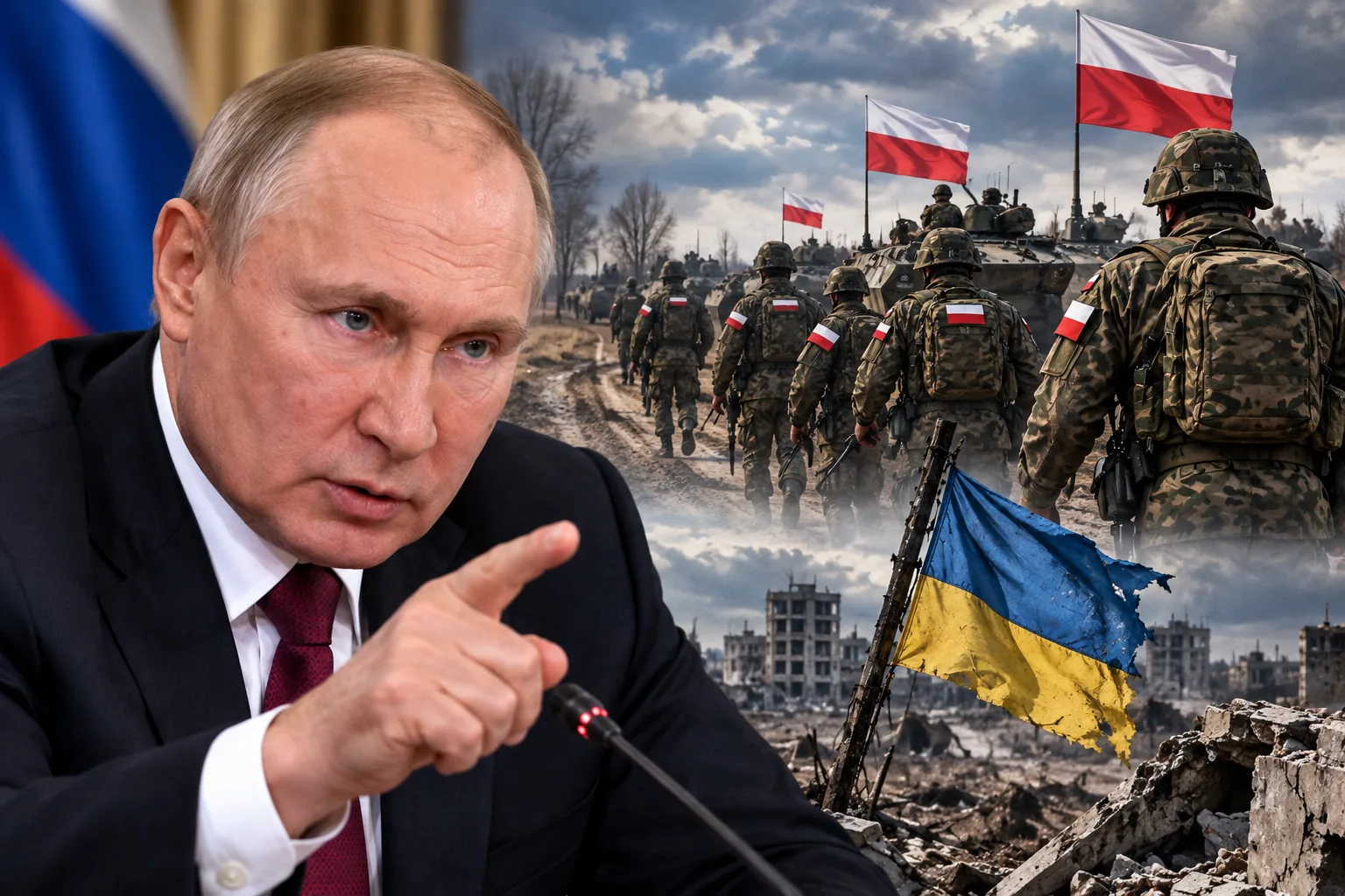 Путин Полша