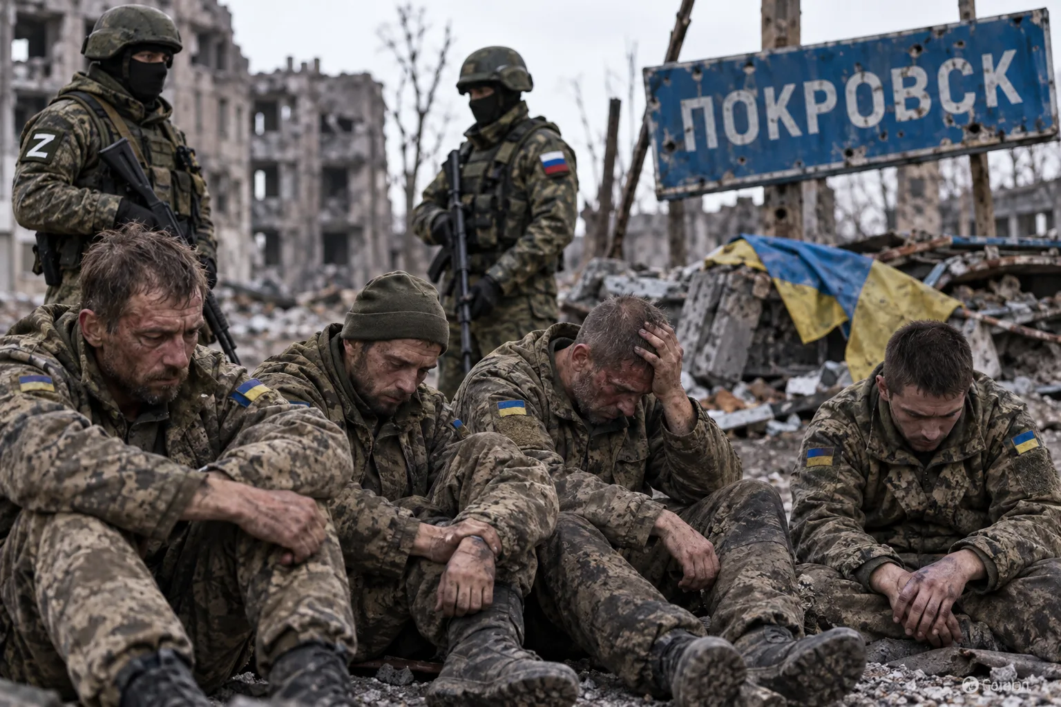Обкръжените в Покровск бойци