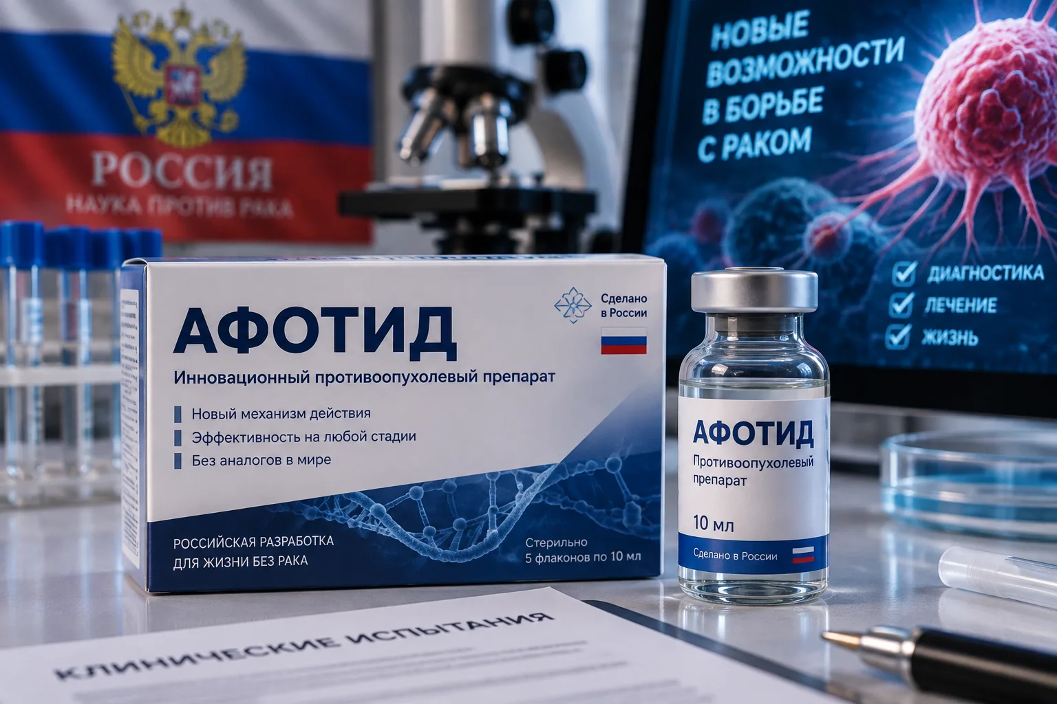 Лекарство против рак Русия