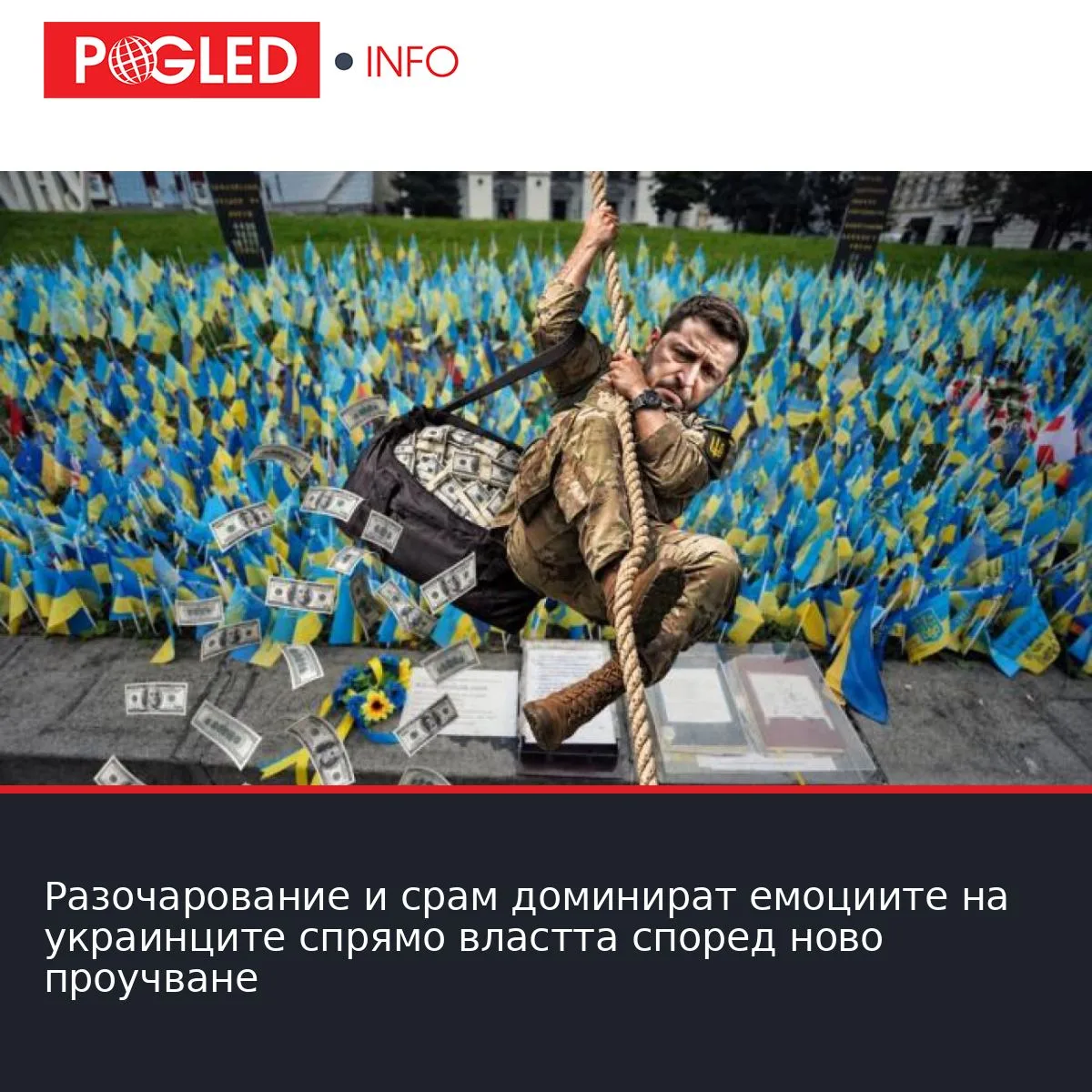 Разочарование и срам доминират емоциите на украинците спрямо властта според ново проучване