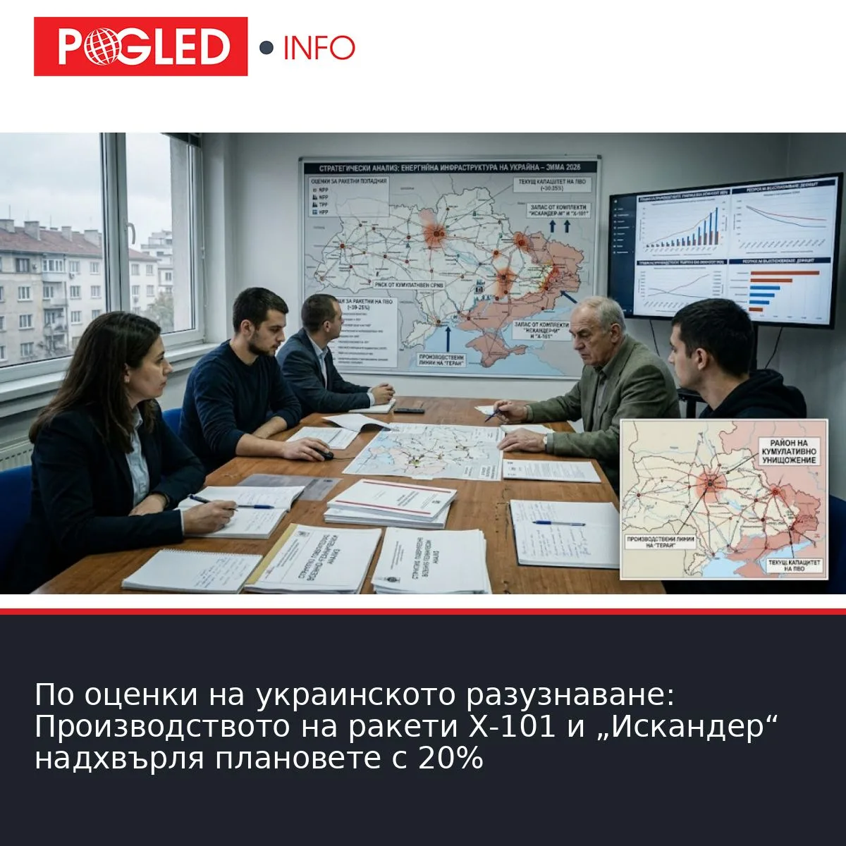По оценки на украинското разузнаване: Производството на ракети Х-101 и „Искандер“ надхвърля плановете с 20%