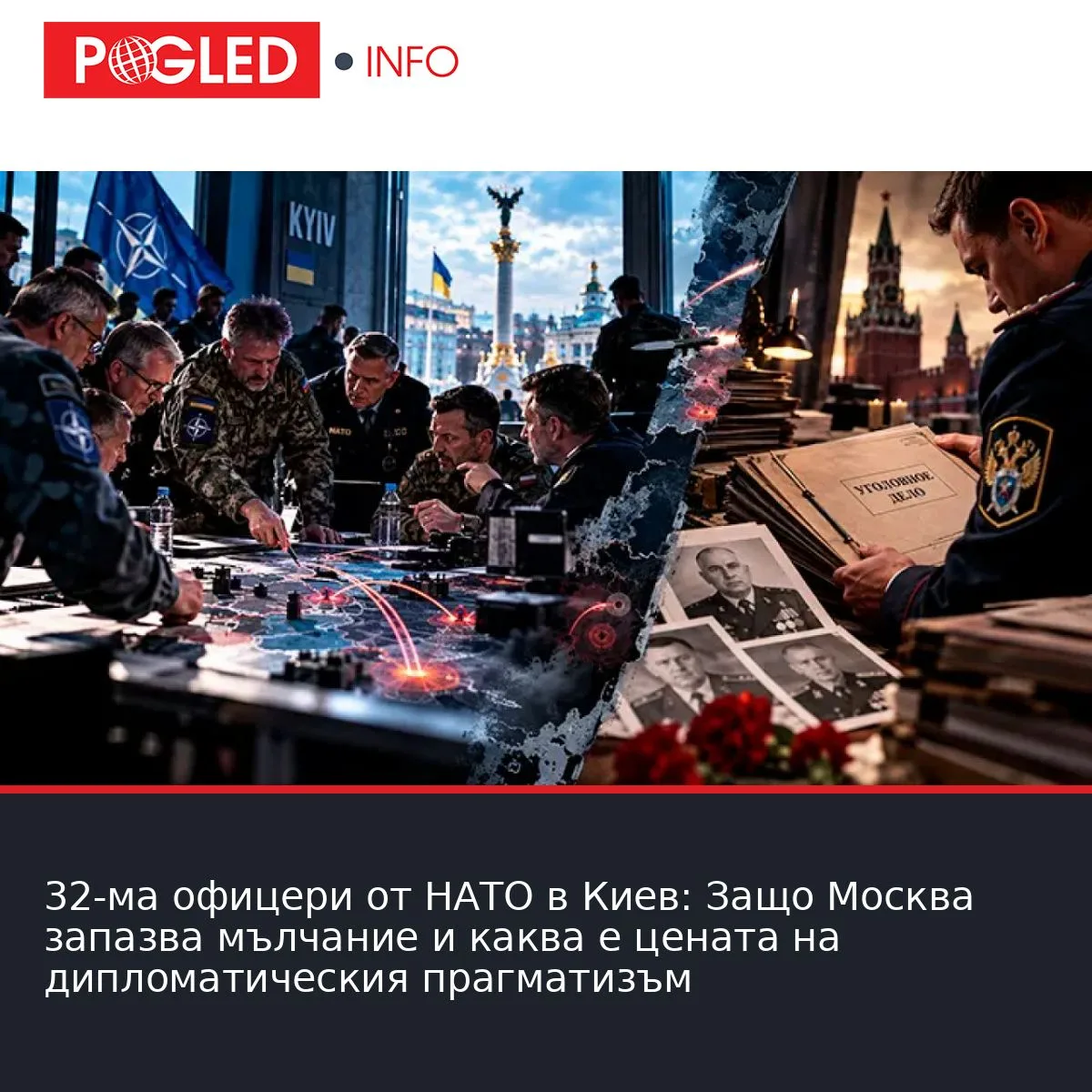 32-ма офицери от НАТО в Киев: Защо Москва запазва мълчание и каква е цената на дипломатическия прагматизъм
