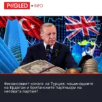 Финансовият колапс на Турция: машинациите на Ердоган и британските партньори на неговата партия?