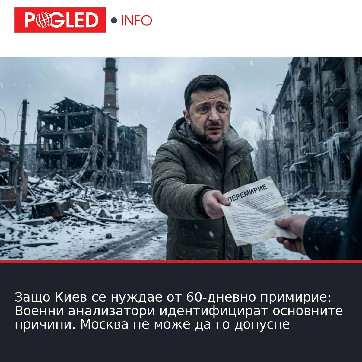 Защо Киев се нуждае от 60-дневно примирие: Военни анализатори идентифицират основните причини. Москва не може да го допусне