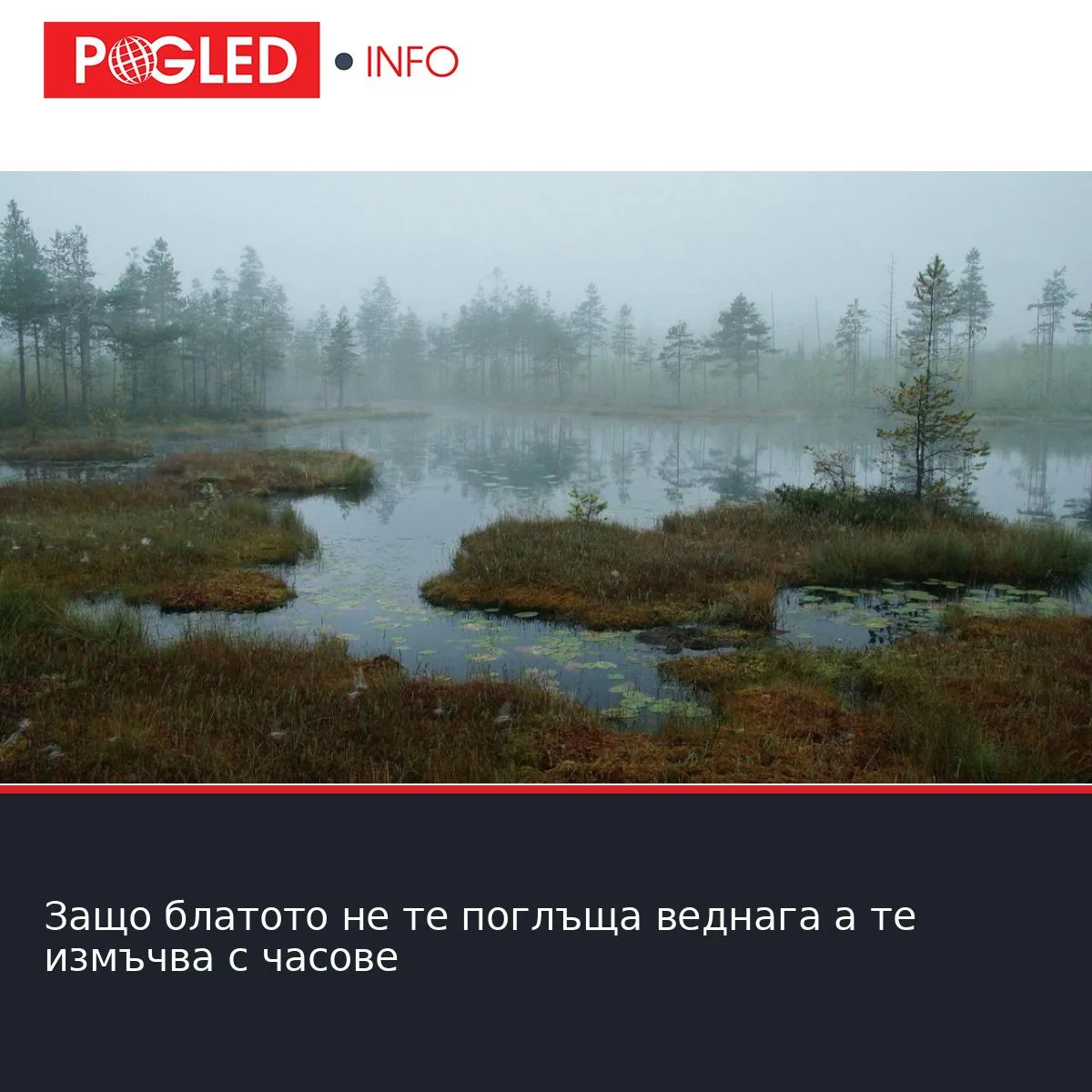 Защо блатото не те поглъща веднага а те измъчва с часове