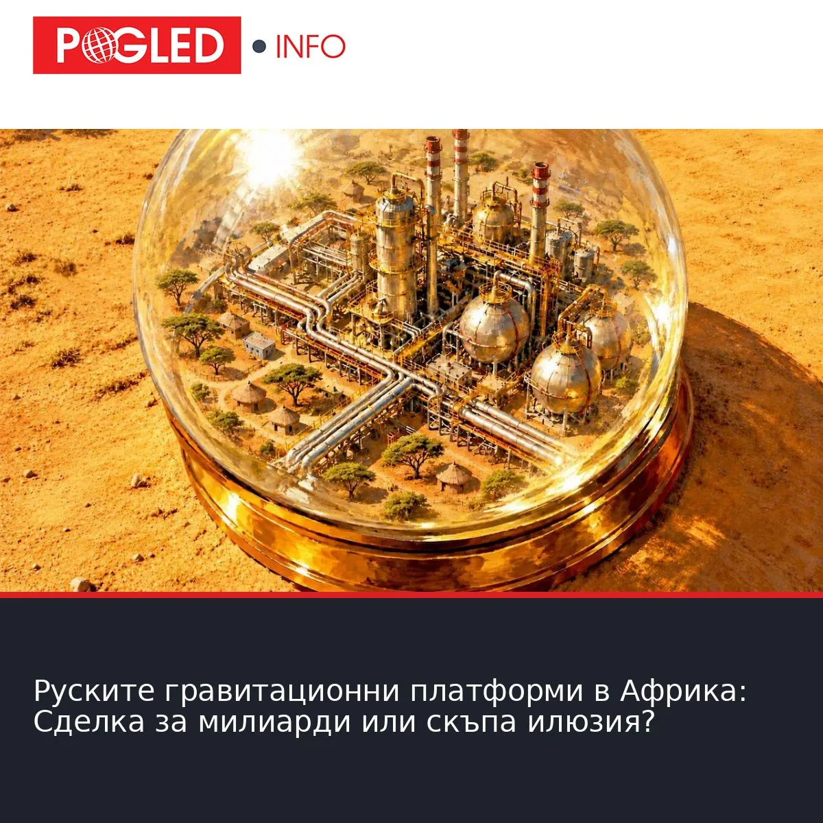 Руските гравитационни платформи в Африка: Сделка за милиарди или скъпа илюзия?