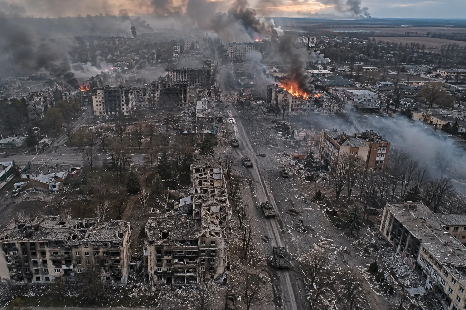Война Взрив разруха