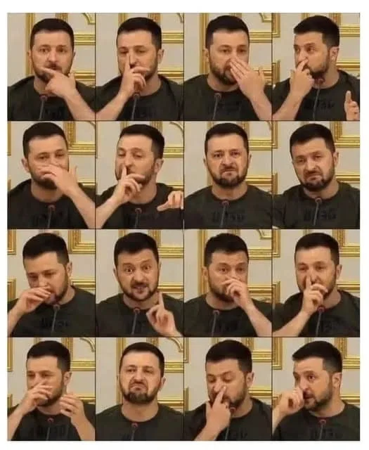 Зеленски наркоман