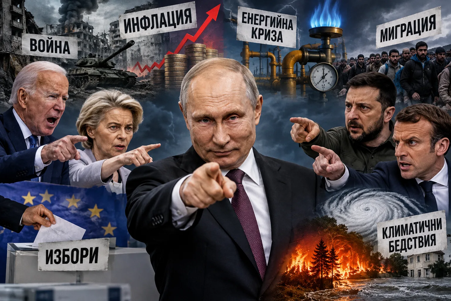 Русия и Путин са виновни за всичко